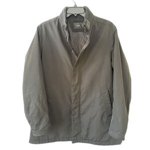 Sanyo Men's Black Full-Zip Jacket Coat - Size XL - Minimalist Luxury